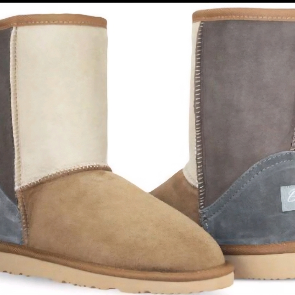 Multicolor Patchwork Boots NWT - image 2